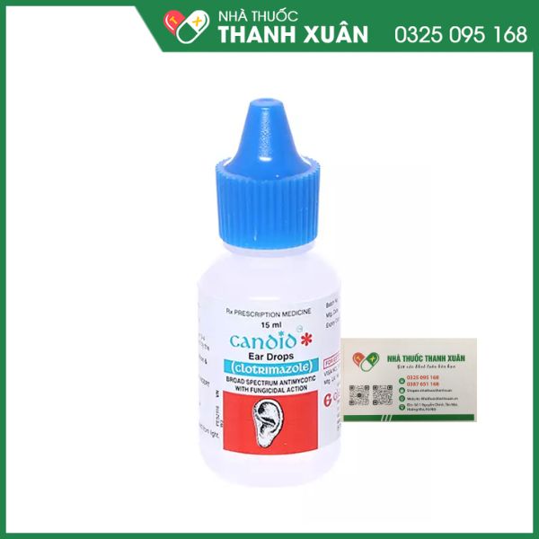 Candid Ear Drops ngừa và điều trị nhiễm nấm tai